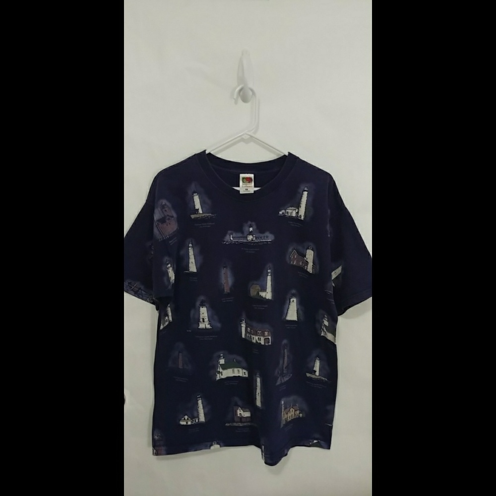 Vintage Fruit of the Loom Lofteez Michigan T Shirt